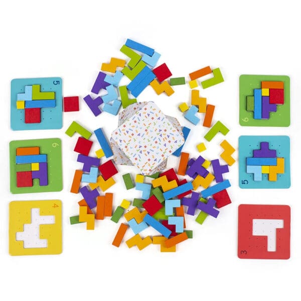 Wholesale Wooden Jigsaw Puzzle Educational Toy for Kids Parent-Child Focus and Logic Training Game Early Learning Fun - Image 3