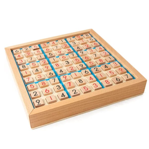 Wholesale Wooden Sudoku Board Game Educational Toy for Kids Logic Thinking and Problem-Solving Dropshipping - Image 3