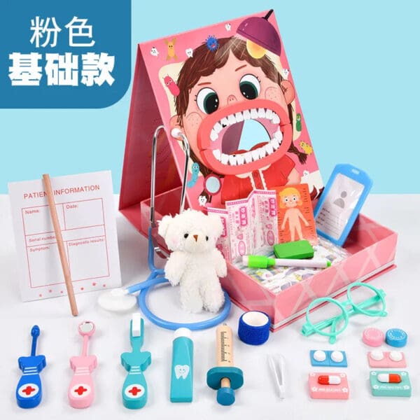 Wholesale Educational Wooden Doctor Kits - Pretend Play Medical Toys for Toddlers - Image 5