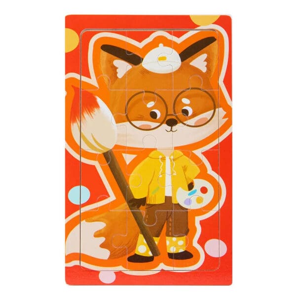 Wholesale Wooden Cartoon Animal Jigsaw Puzzle Educational Montessori Toy for Kids Color Cognition and Early Learning Fun - Image 16