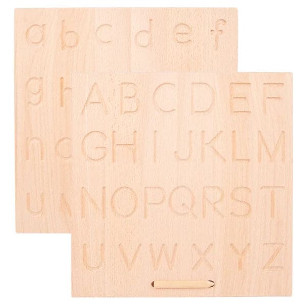 Wholesale Wooden Tracing Board Montessori Educational Toy for Kids Double-Sided Writing Board for Letters Numbers Dropshipping - Image 4