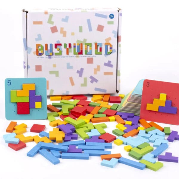 Wholesale Wooden Jigsaw Puzzle Educational Toy for Kids Parent-Child Focus and Logic Training Game Early Learning Fun - Image 2