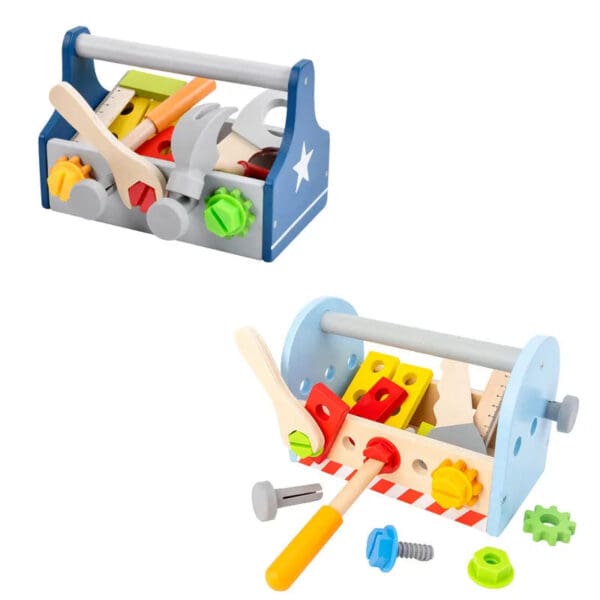 Wholesale Wooden Tool Box Educational DIY Pretend Play Tools Set for Kids Montessori Learning Dropshipping - Image 5