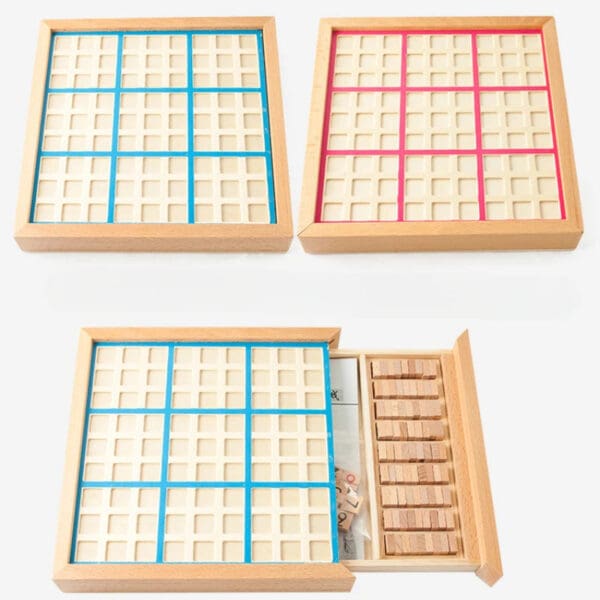 Wholesale Wooden Sudoku Board Game Educational Toy for Kids Logic Thinking and Problem-Solving Dropshipping - Image 4