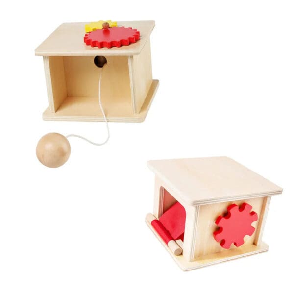 Wholesale Winder Pulling Game Montessori Teaching Aid Wooden Hand Eye Educational Toys for Kids