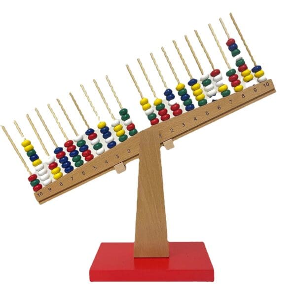 Wholesale Wooden Balance Scale Toy Montessori Math Scale Set for Kids Early Education Professional Version Teaching Aids - Image 3