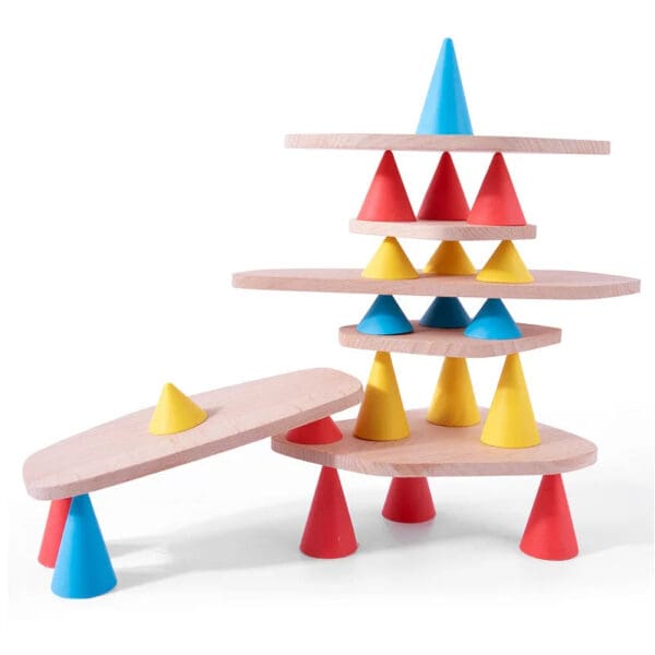 Wholesale Educational Wooden Stacking Tower Toy for Kids - Image 5