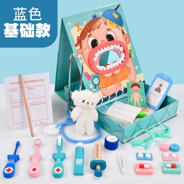 Wholesale Educational Wooden Doctor Kits - Pretend Play Medical Toys for Toddlers - Image 4