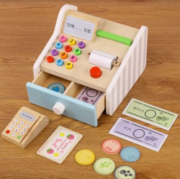 Wholesale Wooden Pretend Play Toys Kitchen Simulation Food Mixer Educational Toy for Kids Early Learning Dropshipping - Image 6