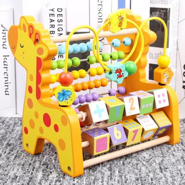 Wholesale Wooden Bead Maze Counting Rack Educational Toy for Kids 1-4 Years Old Learning Tool Dropshipping - Image 7