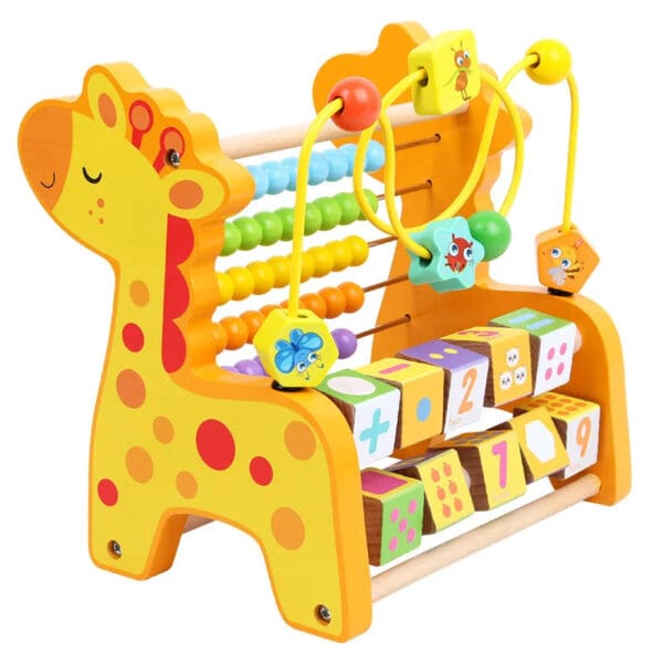 Wholesale Wooden Bead Maze Counting Rack Educational Toy for Kids 1-4 Years Old Learning Tool Dropshipping - Image 2