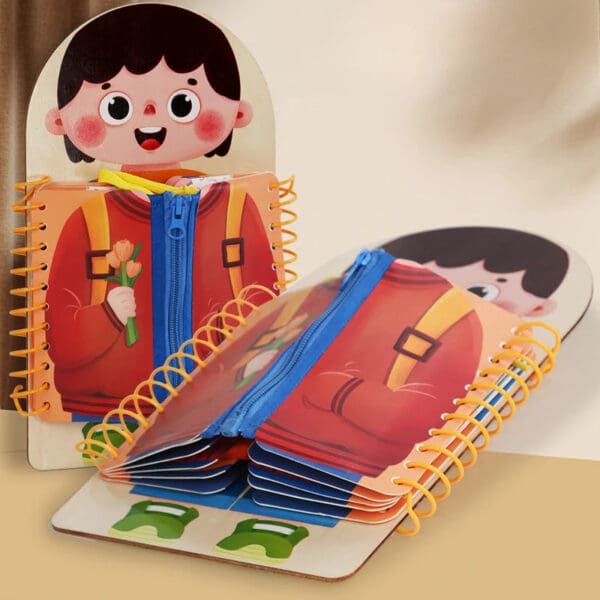 Wholesale Wooden Busy Board Multifunctional Educational Toy for Kids Fine Motor Skills Activity Board Dropshipping - Image 7